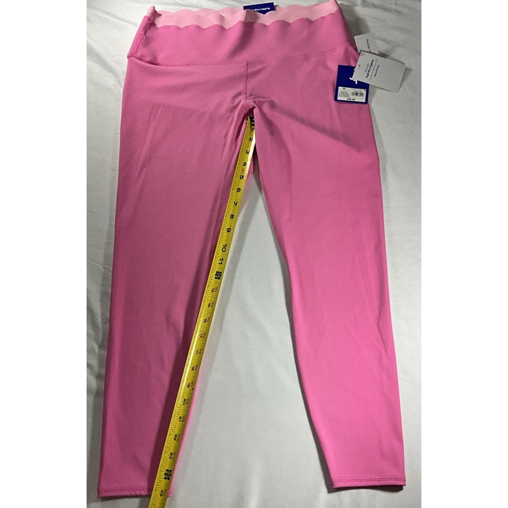 Joy Lab High-Rise Hot Pink Athletic Leggings XL 7/8 New With Tags $35 - Picture 5 of 6